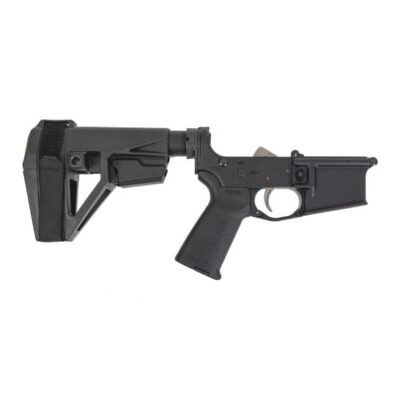 PSA AR15 pistol lower with SB Tactical SBA5 adjustable brace, Magpul grip/trigger guard, and NiB EPT trigger for $179/ea currently here
