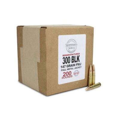 Sportsman's Select reman brass case 147gr 300BLK for $0.44/rd & orders over $149 ship free with code "SPRINGFS25" currently here