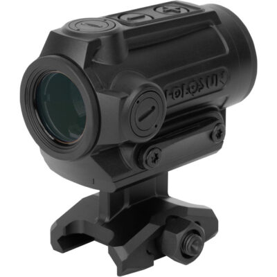 Holosun ARO (Advanced Rifle Optic) green dot optic with 2 MOA dot, shrouded turrets, lower 1/3 co-witness sights, and 2-5 year battery life for $135 with code "JULY4" currently here: