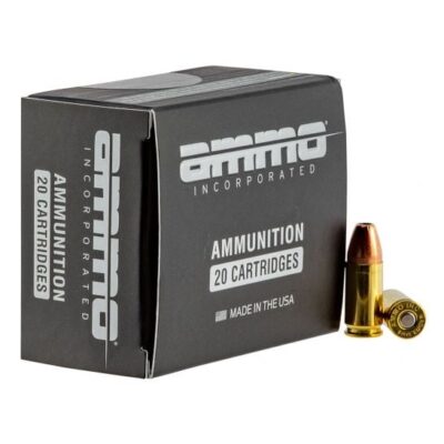Ammo Inc brass case 9mm with 115gr JHP projectiles for $0.30/rd currently here