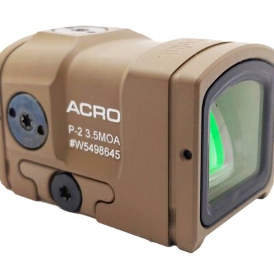 Aimpoint FDE ACRO P2 red dot optic with 3.5 MOA dot, fully enclosed housing, night vision & day illumination settings, and 50,000 hour battery life for $549/ea (add to cart for price) currently here
