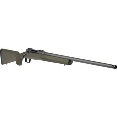 Savage 110 TrailHunter bolt action with 308 20'' threaded tapered profile barrel, 2 stage match AccuTrigger, & OD green stock for $439 *plus* there's a $75 rebate with purchase currently here
