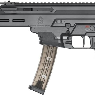 Springfield Armory imported Kuna roller delayed blowback 9mm PCC with 6'' CHF threaded barrel, monolithic upper with MLOK, folding BUIS, & 1913 brace/stock adapter for $899 currently here