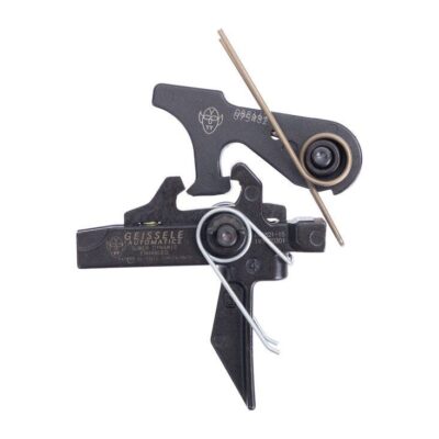 Geissele "blem" SD-E drop in two stage match trigger with 2.3lb first stage take up, 1.2lb second stage break, and flat trigger shoe for $135/ea currently here