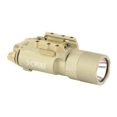 Surefire American made FDE X300A Turbo 650 lumen / 66,000 candela light for $219/ea (add to cart for price) currently here: