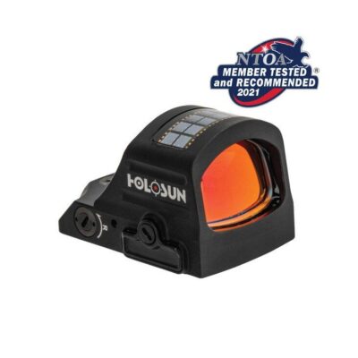 Holosun / Primary Arms 507 red dot optic with auto correcting ACSS Vulcan reticle, RMR footprint, solar backup power, and 10,000-25,000 hour battery life for $299 shipped with code SAVE12 currently here