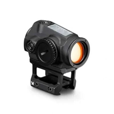 Vortex Optics SPARC AR Solar red dot with 2 MOA dot, solar panel, lower 1/3 co-witness Aimpoint micro pattern mount, lifetime warranty, and 50,000-150,000 hour battery life for $99/ea currently here: