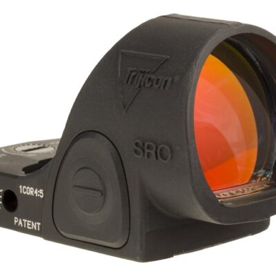 Trijicon American made LED adjustable SRO red dot optic with 1 MOA dot, RMR pattern footprint, large window, and 2-5 year battery life for $495/ea *shipped* currently here: