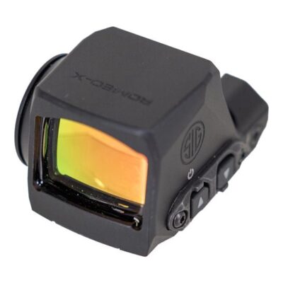 Sig Sauer Romeo-X red dot optic with 3 MOA dot, RMSc footprint, and 2-5 year battery life for $229 currently here:
