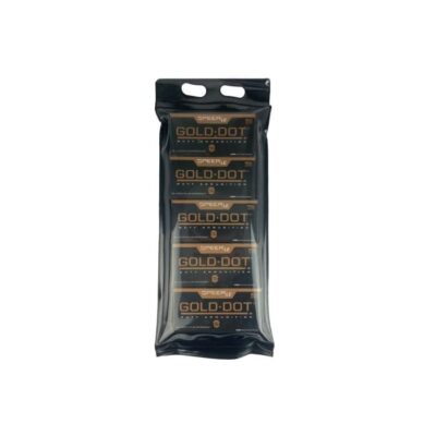 Speer nickel plated 9mm with 124gr bonded Gold Dot projectiles in a sealed battle pack for $0.60/rd & orders over $149 ship free with code "MRGNGFS25" currently here: