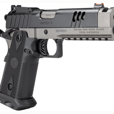 Girsan 17/20+1 optics ready Match X 2311 with comped island barrel, RMSc direct optic cut, and adjustable fiber optic sights for $907 currently here