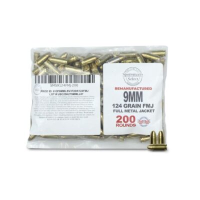 Sportsman's Select brass case reman 124gr 9mm for $0.185/rd with code "MRGNGFS25" & orders over $149 ship free currently here: