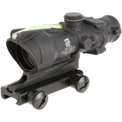Trijicon American made TA31F 4x ACOG prism optic with green etched dual illuminated (tritium & fiber optic) 5.56/223 BDC reticle for $999 currently here