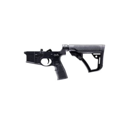 Daniel Defense complete AR15 lower with flared magwell, enlarged bolt release, ambi-safety, H buffer, & QD end plate for $449 currently here