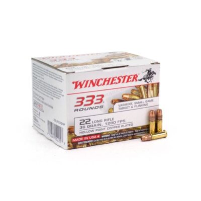Winchester 22LR with 36gr copper plated hollow point projectiles for $0.057/rd & orders over $149 ship free with code "MRGNGFS25" currently here