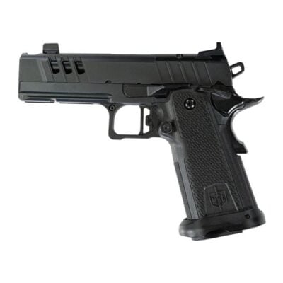 Military Armament Corp 17+1 optics ready MAC 9 DS Comp 2011 with AOS optic mounting system, tennifer finish, and 4.25'' comped bull barrel for $899 currently here