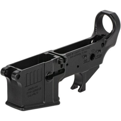 SOLGW "Rebellious Stripes" forged 7075-T6 full auto pocket cut AR15 lowers for $99 currently here