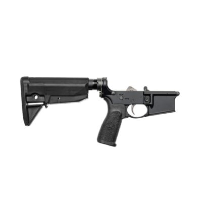 BCM complete AR15 lower receiver with Gunfighter stock/grip/trigger guard/QD end plate, flared magwell, MK2 (similar to A5) 8 position buffer system, & PNT trigger for $377 with code MRGUNSNGEAR currently here: