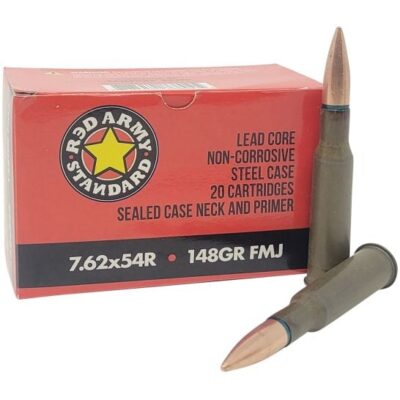 Red Army Standard non corrosive 7.62x54R with lacquered steel case & sealed neck/primers for $0.50/rd currently here