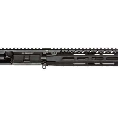 BCM "cosmetic blem" AR15 upper with 9'' 300BLK chrome lined MP/HP tested continous tapered profile barrel, Gunfighter muzzle device, MCMR MLOK handguard, and BCG (click free BCG button) for $691 currently here