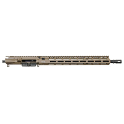 BCM "cosmetic blem" AR15 upper with FDE cerakote finish, 16'' 5.56 chrome lined mid-length MP/HP tested barrel, 15'' MCMR MLOK handguard, and BCG (click the free BCG button) for $715/ea currently here: