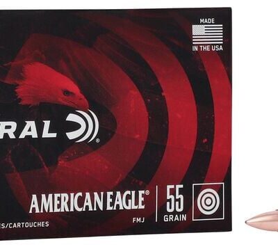 Federal brass case 55gr 223 for $0.399/rd & flat rate $5 shipping with code "5FLAT1776" currently here