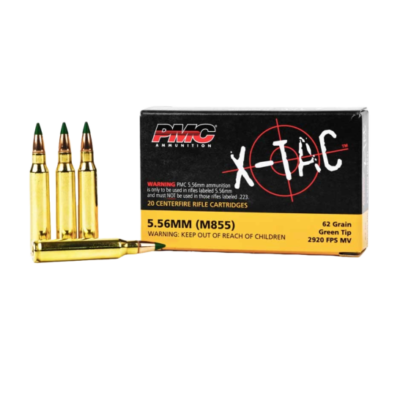 PMC brass case 5.56 M855 with 62gr green tip penetrators for $0.419/rd currently here: