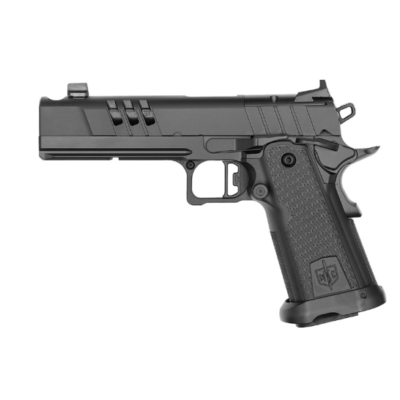 Military Armament Corp 17+1 optics ready MAC 9 DS Comp 2011 with AOS optic mounting system, tennifer finish, and 5'' comped bull barrel for $879 currently here: