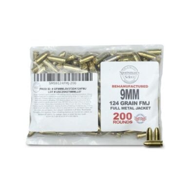 Sportsman's Select brass case reman 124gr 9mm for $0.18/rd with code "WINTER5P" & orders over $149 ship free currently here
