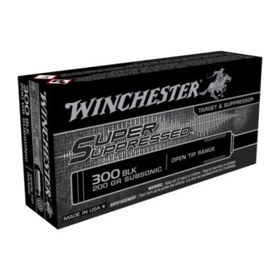 Winchester brass case subsonic 300BLK with 200gr open top projectiles for $0.70/rd currently here