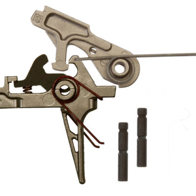 Schmid Tool NiB drop in two stage AR15/AR10 match trigger with flat shoe, 2.0lb first stage take up, and 2.5lb crisp 2nd stage break for $79/ea currently here
