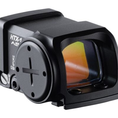 Primary Arms American made HTX-1 enclosed red dot optic with ACSS Vulcan auto correcting reticle, multiple pattern adapters/mounts, shake awake, and 10,000-25,000 hour battery life for $799 shipped here: