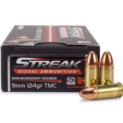 Streak brass case 124gr 9mm with illumination as you fire it for $0.245/rd *shipped* currently here: