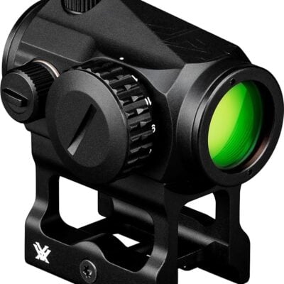 Vortex Crossfire II green dot optic with 2 MOA dot, lower 1/3 co-witness & low mounts, and 2-5 year battery life for $99/ea shipped with code "VORTEX" currently here