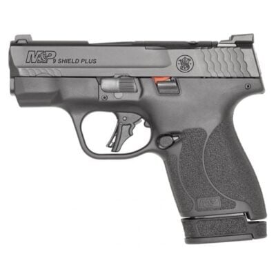 Smith & Wesson optics ready 10/13+1 Shield M&P9 Plus with flat ish trigger & no thumb safety for $399 currently here