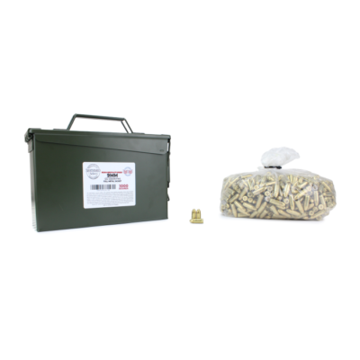 Sportsman's Select brass case 124gr 9mm reman in a sealed ammo can for $0.194/rd & orders over $149 ship free currently with code "GFS149PLUS" here