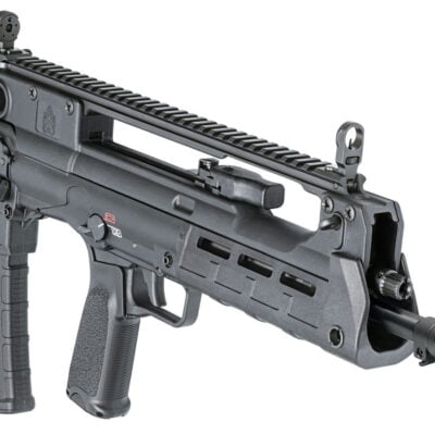 Springfield Croatian made Hellion bullpup with 20'' 5.56 CHF tapered profile ribbed barrel, 3 prong flash hider, MLOK forend, flip up sights, and ambi controls for $1,575 shipped currently here