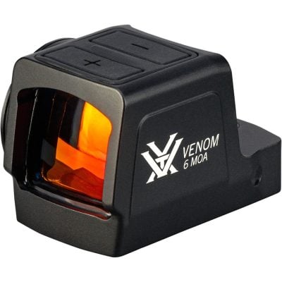 Vortex Venom enclosed red dot optic with 3 or 6 MOA dot, Deltapoint footprint, and shake awake for $153 *shipped* with code "MRGUNSNGEAR" currently here: