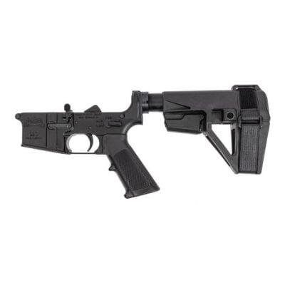 PSA AR15 pistol complete lower with SB Tactical SBA5 adjustable brace for $189 currently here: