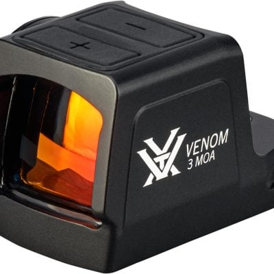 Vortex Venom enclosed red dot optic with 3 MOA dot, Deltapoint footprint, and shake awake for $149 shipped currently here