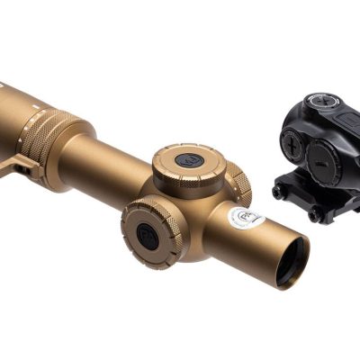 Primary Arms FDE compact 1-8x PLxC scope with NOVA ACSS reticle with "daylight bright" dot AND Primary Arms MD21 red dot with ACSS reticle for $999 shipped currently here: