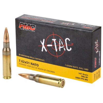 PMC brass case XTAC 7.62x51 M80 ball for $0.83/rd *shipped* with code MRGUNSNGEAR here: