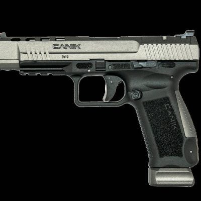 Canik USA 20+1 optics ready TP9SFx with tungsten cerakoted slide, 5.2'' CHF nitrided barrel, holster, and excellent trigger for $424 (use email for price button) currently here