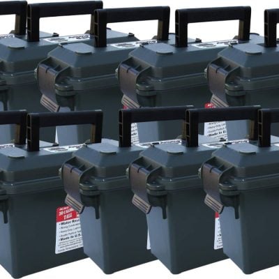 10x pack MTM CaseGuard 30 cal lockable o-ring sealed stackable ammo cans for $99 shipped currently here