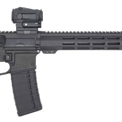 CMMG Mk4 AR15 with 16'' 5.56 nitrided mid-length barrel, MLOK free floated handguard, match trigger, ambi lower with 60/90 degree safety, gas busting charging handle, B5 Systems furniture, Vortex SPARC AR red dot, and 5.56K Zeroed suppressor for $1,499 currently here