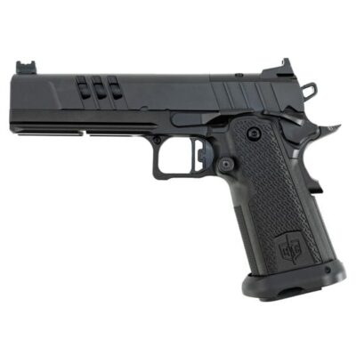 Military Armament Corp 17+1 optics ready MAC 9 DS 2011 with AOS optic mounting system, tennifer finish, and 5'' bull barrel for $749 currently here