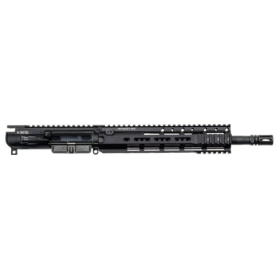 BCM "cosmetic blem" AR15 upper with MK2 receiver (forward positioned forward assist and improved internal gas channel), 12.5'' 5.56 chrome lined MP/HP tested barrel, 10'' Raider M10 MLOK/1913 handguard, and BCM BCG (click free BCG button) for $745 currently here: