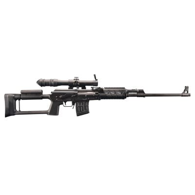 Zastava M91 "sniper rifle" with 24'' 7.62x54R CHF chrome lined threaded barrel, 1913 handguard, 1.5mm bulged trunnion, and 4x Belarusian POSP optic with etched illuminated auto ranging BDC reticle for $3,214 (use email for price button) currently here