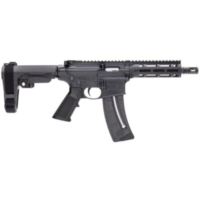 Smith & Wesson M&P15-22 22LR AR pistol with MLOK handguard, Magpul grip, & SBA3 adjustable brace for $455 *shipped* currently here