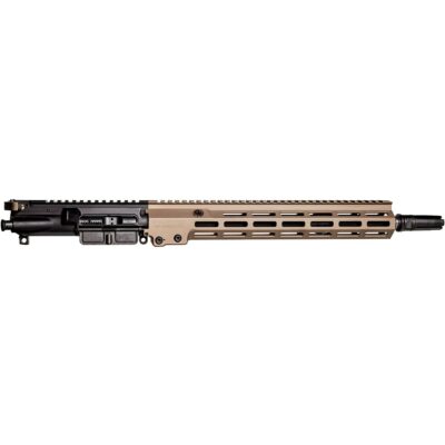 Geissele URGI complete upper with 14.5'' 5.56 CHF chrome lined mid-length barrel, pinned Surefire 4 prong flash hider / silencer mount (non NFA item), MLOK rail, REBCG, pinned gas block, and gas busing ambi charging handle for $1,113 shipped with code "MRGUNSNGEAR" here